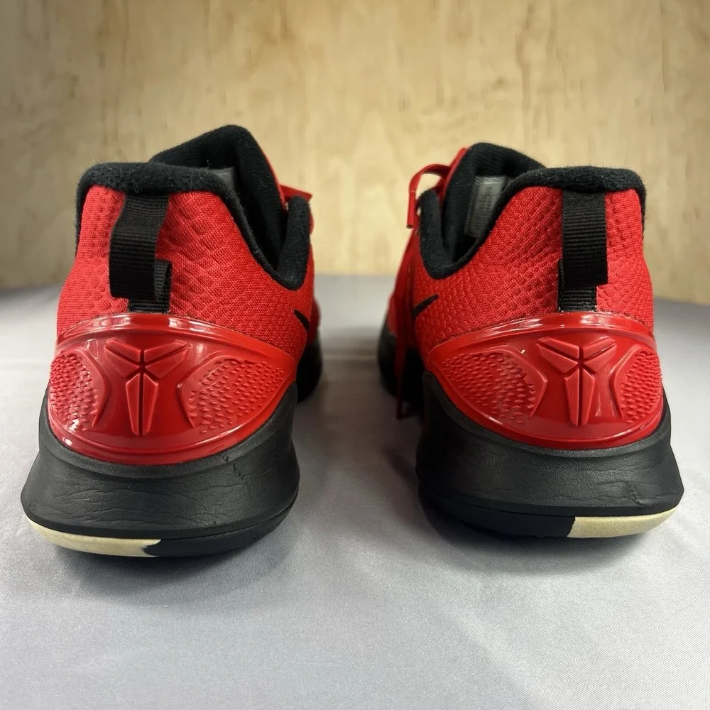 Nike Kobe Mamba Focus Men's 12 AJ5899-600 Red Black Basketball Sneakers Shoes - Picture 12 of 16